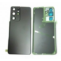 back battery cover with camera lens for Samsung S21 Ultra G998 G998A G998WA